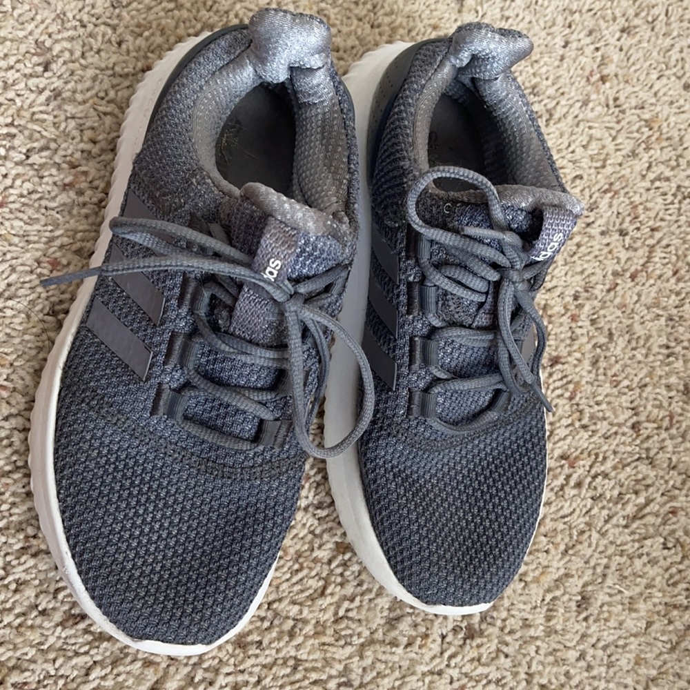 Grey Adidas Cloudfoam size 6 - Picture 3 of 6